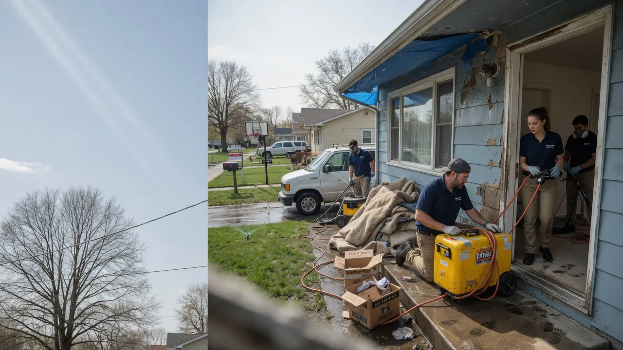 Basement Flood Cleanup in Claremont, VA near me